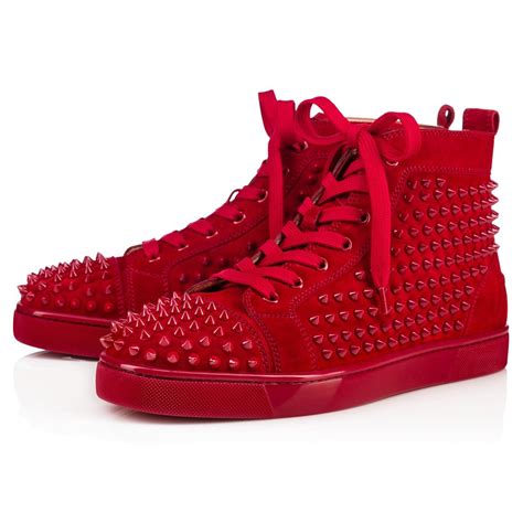 louis vuitton red bottoms spikes|red bottom shoes on clearance.